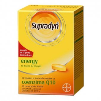 Supradyn Energy Q10 x 30 cpr