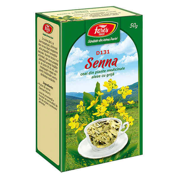 Ceai de frunze de Senna 50g Fares