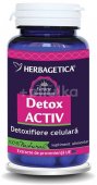 DETOX ACTIV 60CPS+10 GRATIS   HERBAGETICA